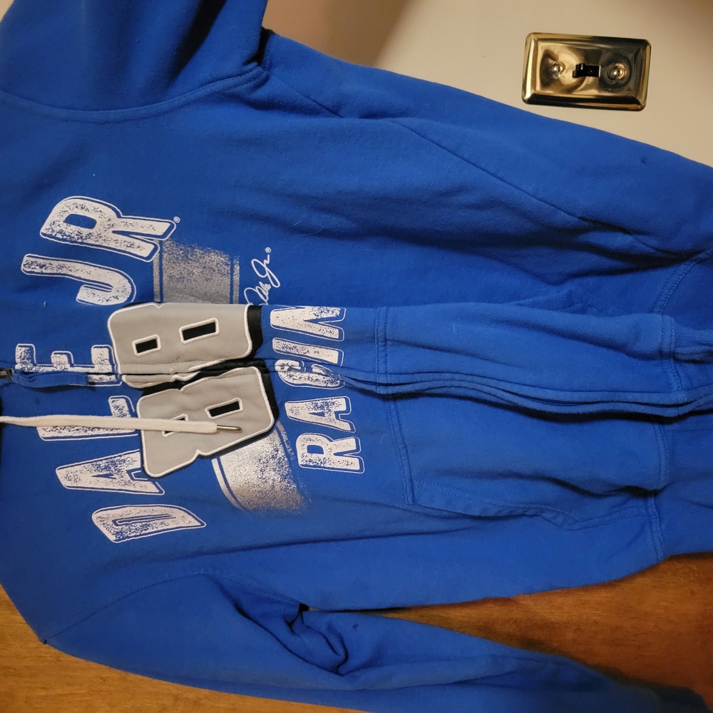 Blue Dale Jr Racing Hoodie